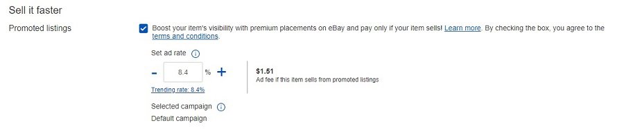 ebay Promoted Listings